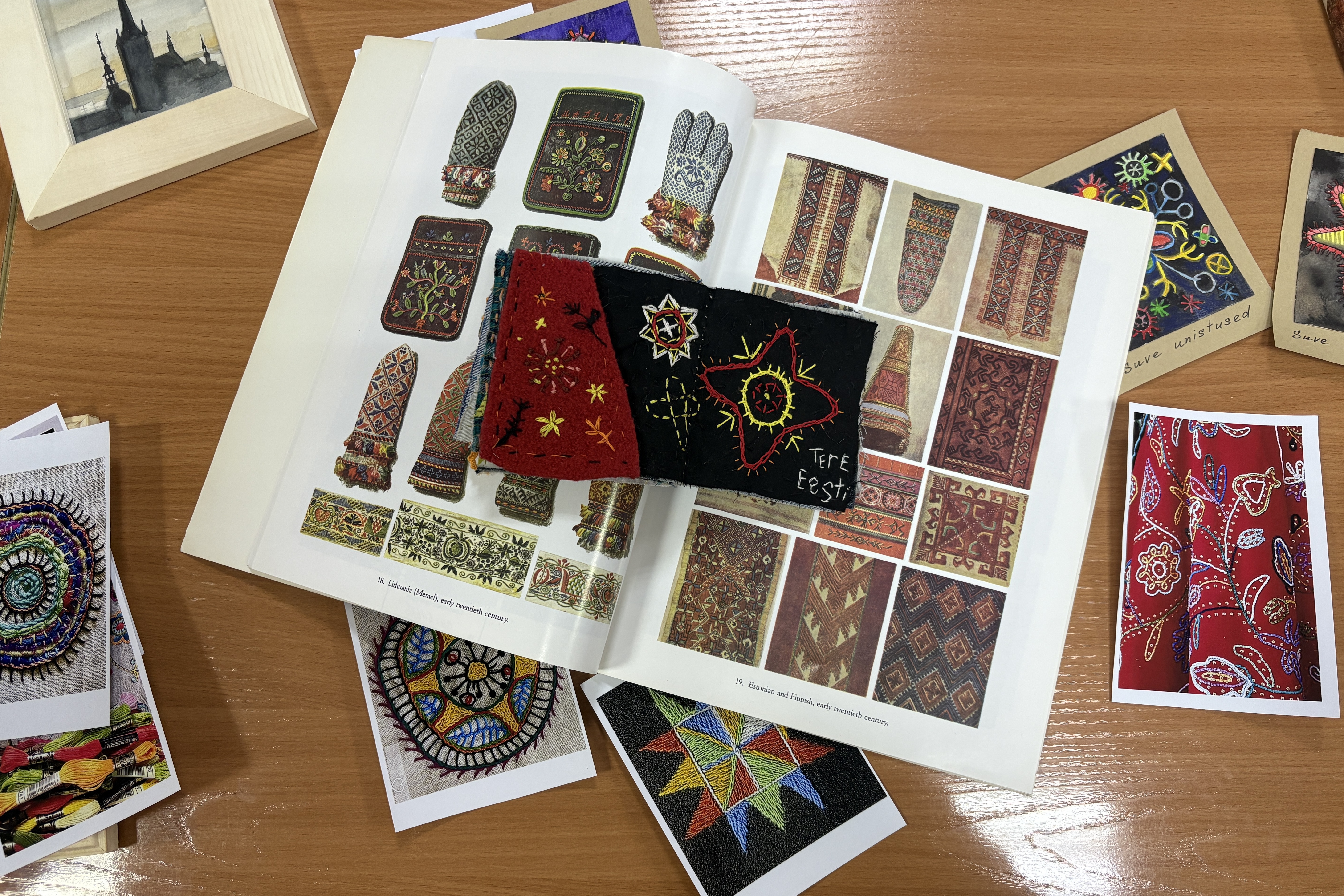 Мастер-класс «Мечты о лете» по созданию эстонских открыток